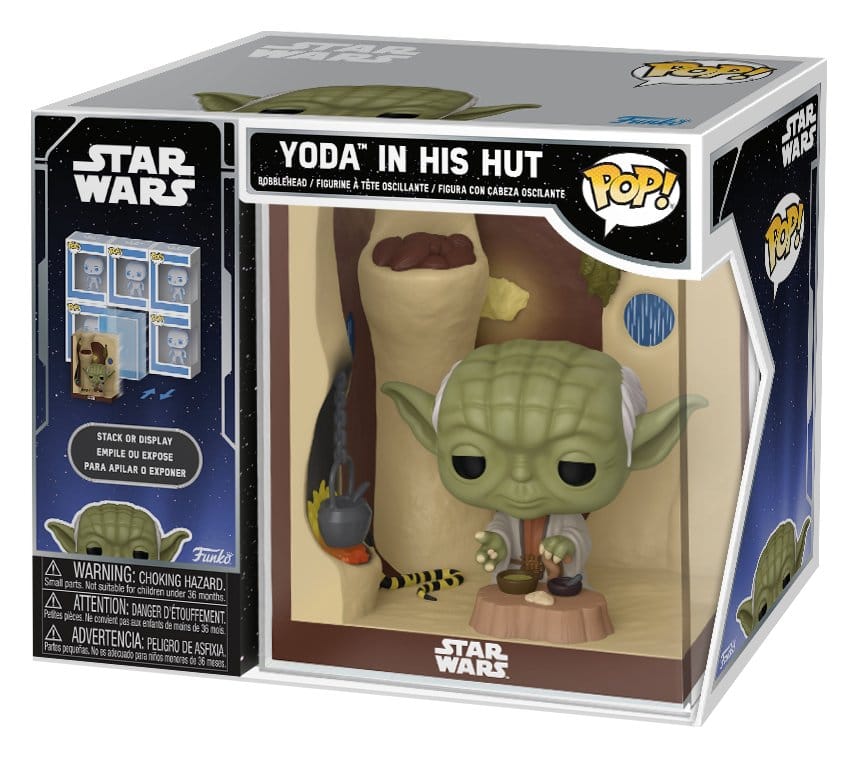 Star Wars POP! Nooks Vinyl Figure Yoda's Hutt 9 cm