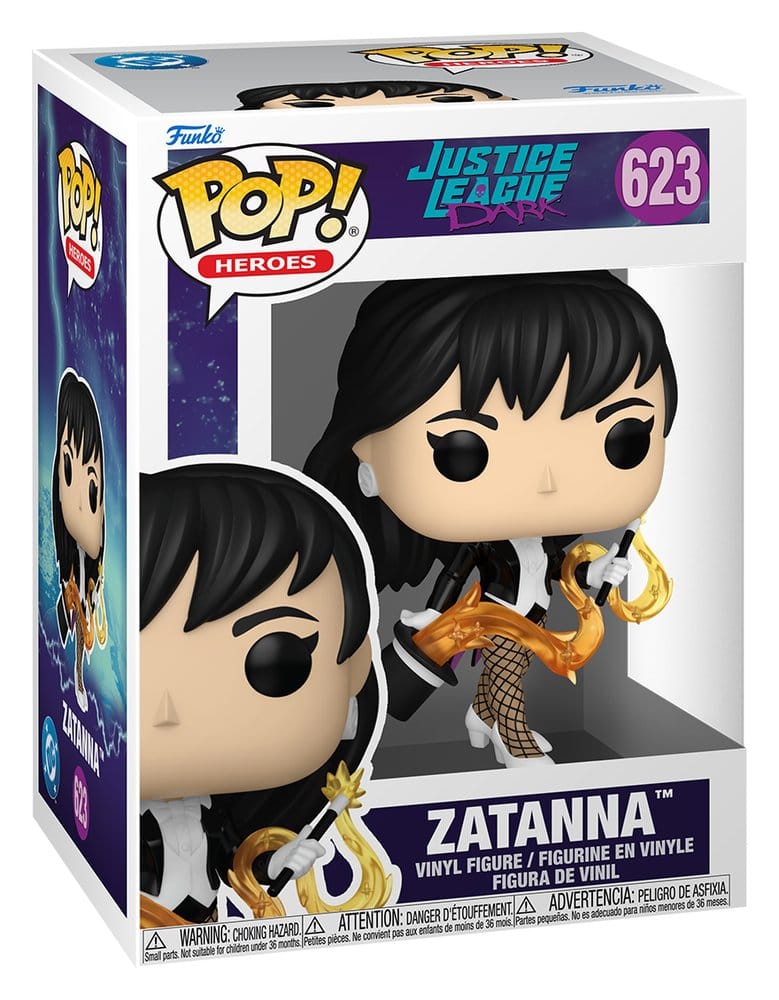 Justice League Dark POP! Heroes Vinyl Figures Zatanna 9 cm