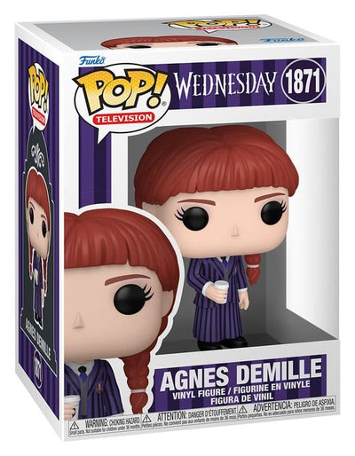 Wednesday POP! TV Vinyl Figure Agnes Demille 9 cm