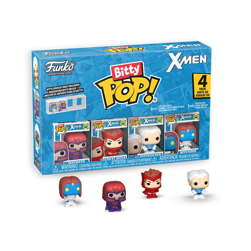 X-Men Bitty POP! Vinyl Figure 4-Pack Magneto 2,5 cm