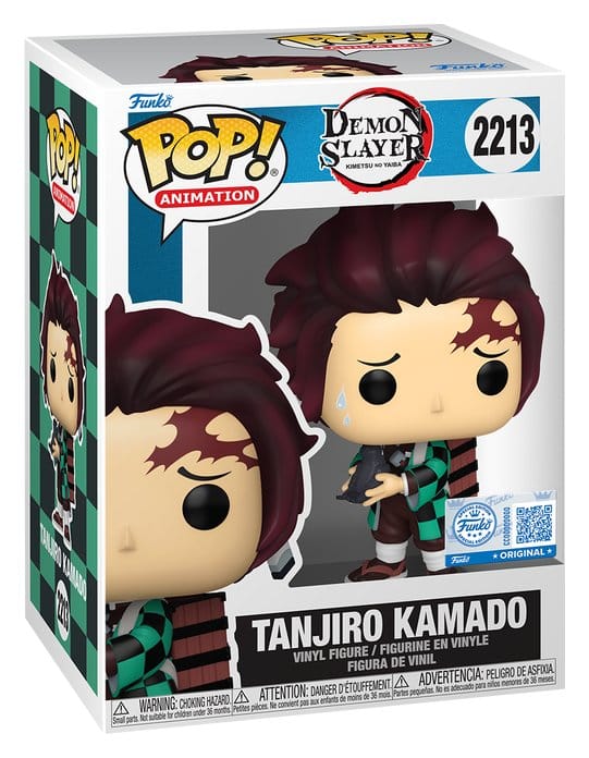 Demon Slayer: Kimetsu no Yaiba POP! Animation Vinyl Figures Tanjiro w/Crow 9 cm