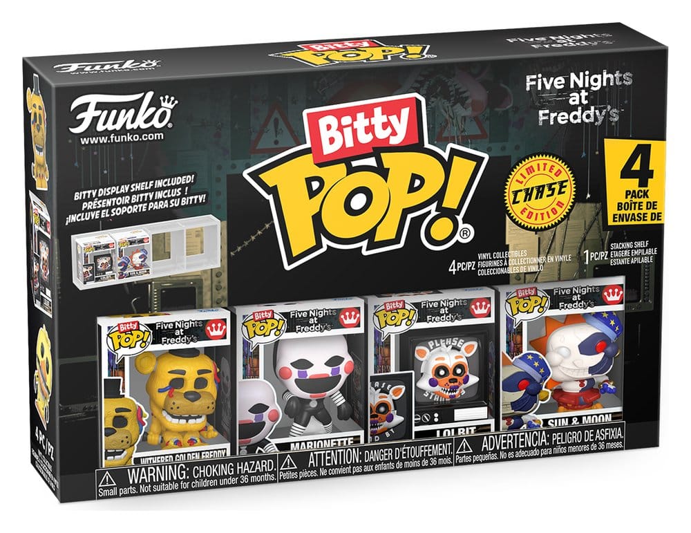 Five Nights at Freddy's Bitty POP! Vinyl Figure 4-Pack Series 5 2,5 cm