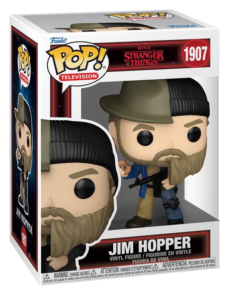 Stranger Things POP! TV Vinyl Figures Jim Hopper SPLT 9 cm
