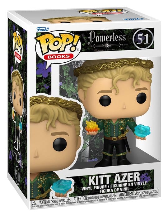 Powerless POP! Books Vinyl Figure Kitt Azer 9 cm