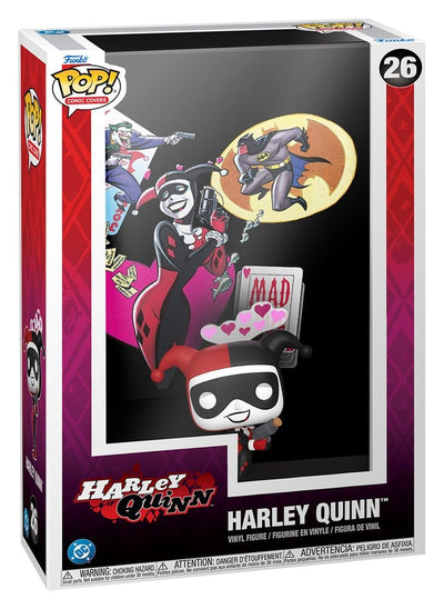 DC Comics POP! Comic Covers Vinyl Figure Harley Quinn 9 cm
