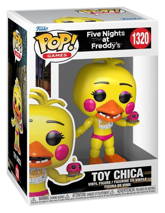 Five Nights at Freddy's POP! Games Vinyl Figure Toy Chica 9 cm