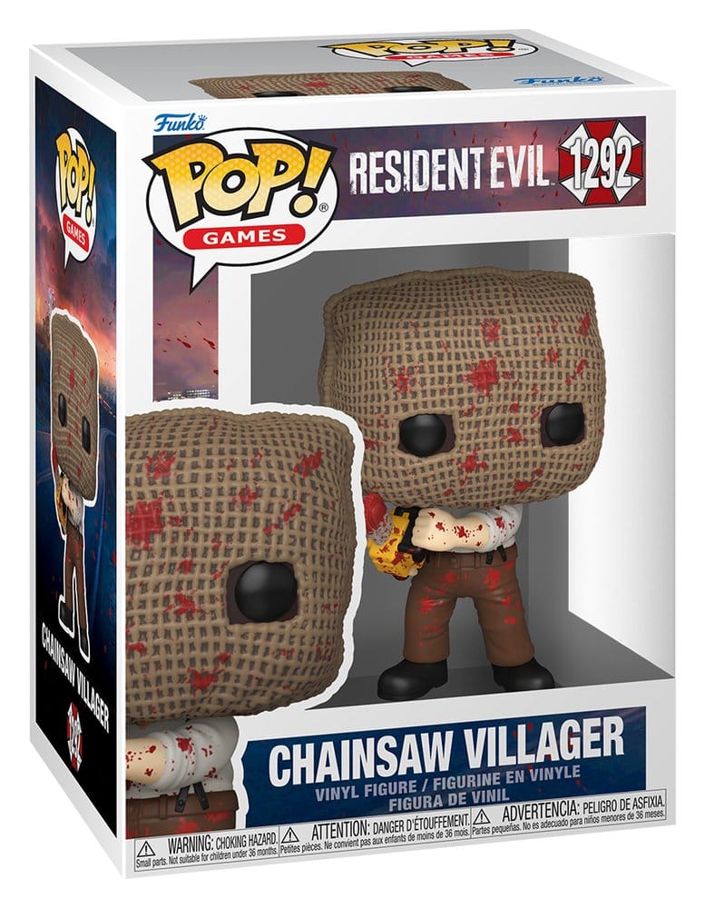 Resident Evil POP! Games Vinyl Figure Chainsaw Villager 9 cm