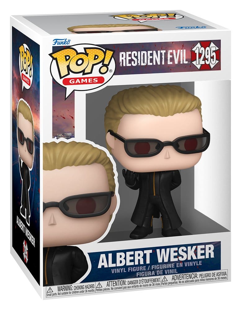 Resident Evil POP! Games Vinyl Figure Albert Wesker 9 cm