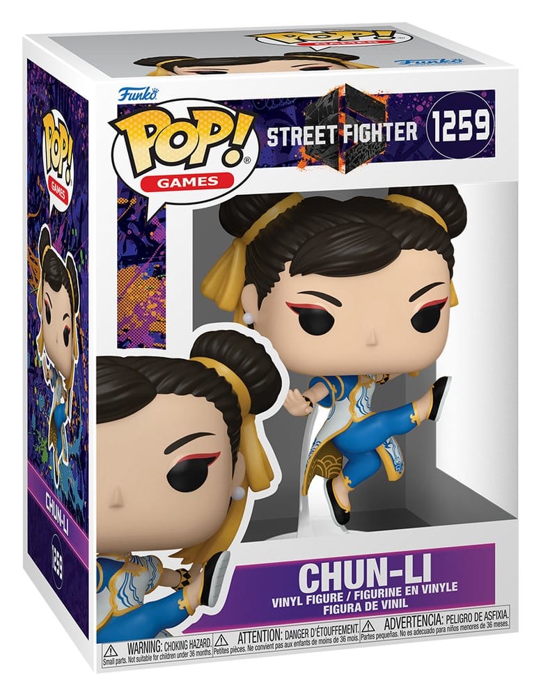 Street Fighter 6 POP! Games Vinyl Figure Chun-li 9 cm