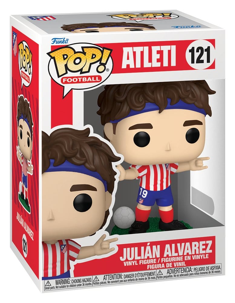 EFL POP! MLS Vinyl Figure Atletico Madrid - Julian Alvarez 9 cm