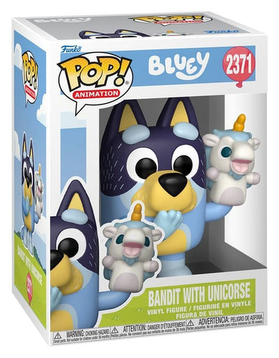 Bluey POP! Games Vinyl Figure Bandit w/Unicourse 9 cm