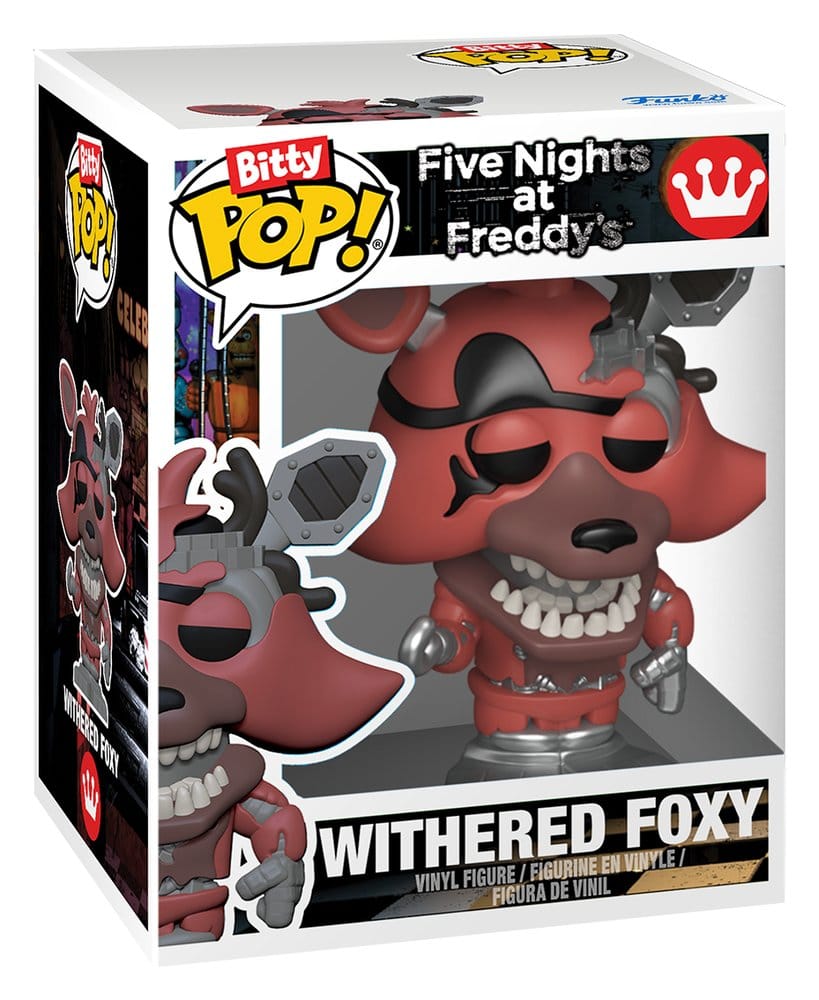 Five Nights at Freddy's Bitty POP! Vinyl Figure 2-Pack Withered Foxy & Marionette 2 cm