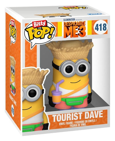 Minions Bitty POP! Vinyl Figures 2-Pack Pajama Bob & Tourist Dave 2 cm