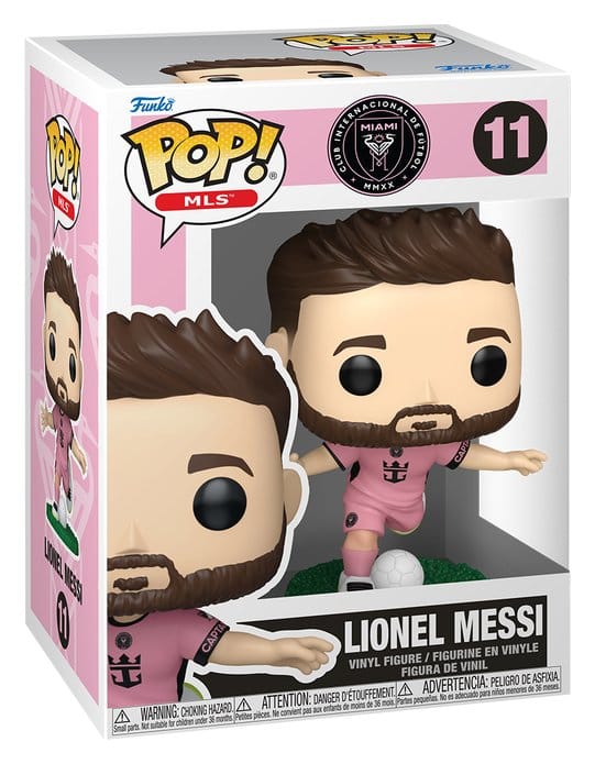 EFL POP! MLS Vinyl Figure Inter Miami CF - Lionel Messi (Pink) 9 cm