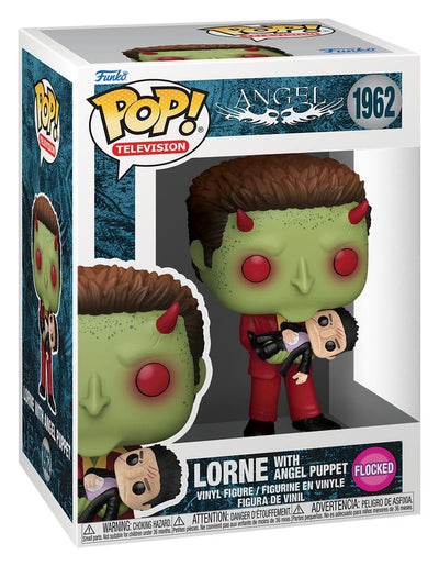 Angel POP! TV Vinyl Figure Lorne with Angel Puppet 9 cm
