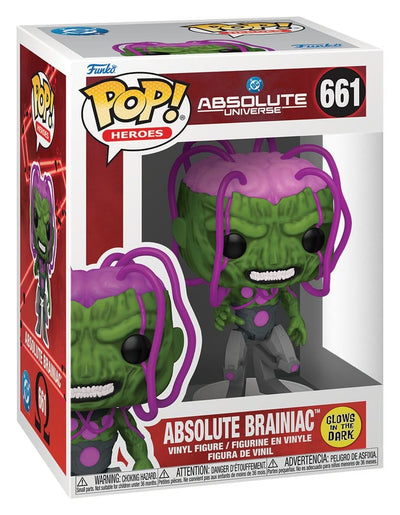 DC Comics POP! Comics Vinyl Figure Brainiac 9 cm