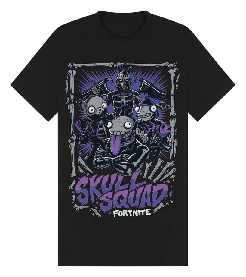 Fortnite T-Shirt Skull Squad
