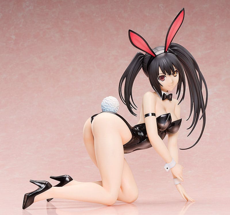 Date A Live III PVC Statue 1/4 Kurumi Tokisaki: Bare Leg Bunny Ver. 29 cm - Damaged packaging