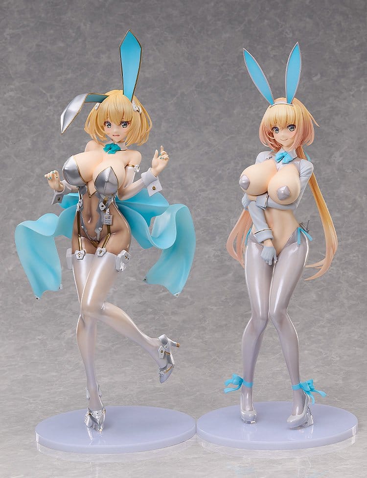 Original Character Bunny Suit Planning PVC Figure 1/4 Sophia F. Shirring: Bunny Ver. (White Edition) 51 cm