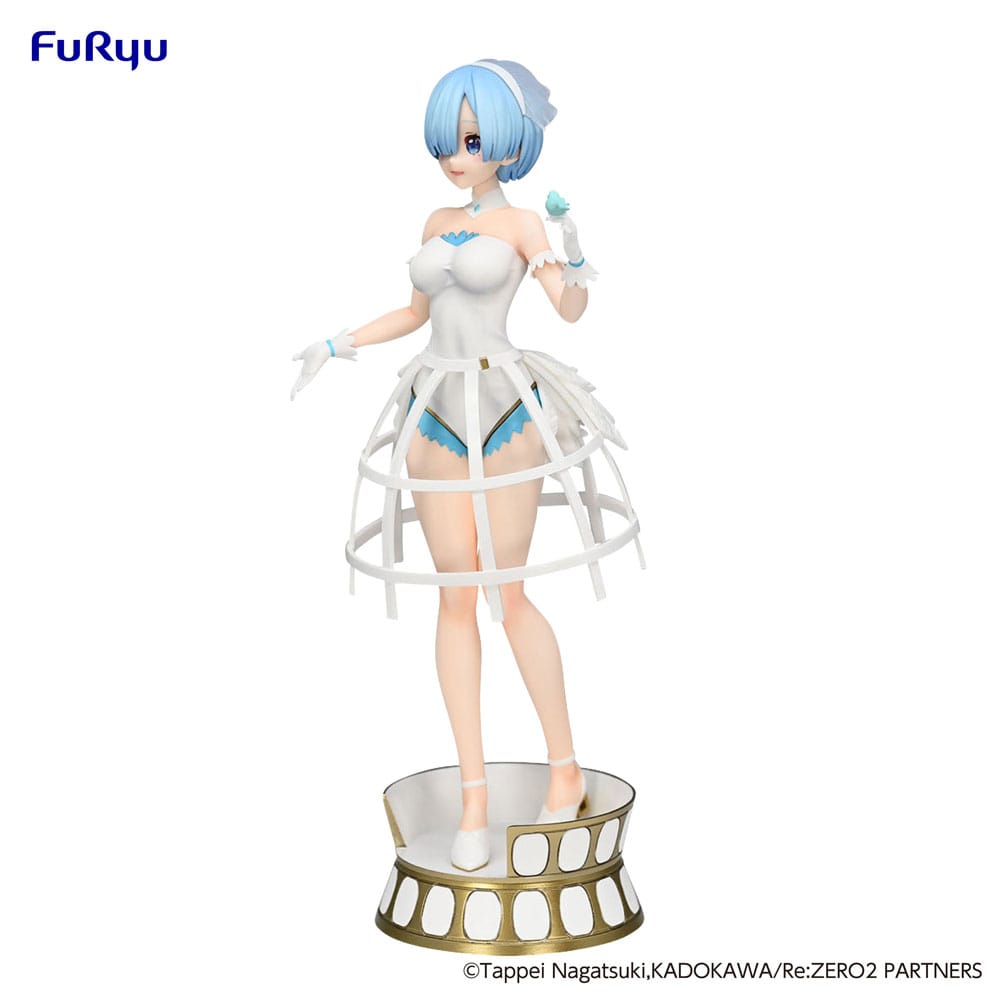 Re: Zero Exceed Creative PVC Statue Rem Cage Dress 22 cm - Damaged packaging