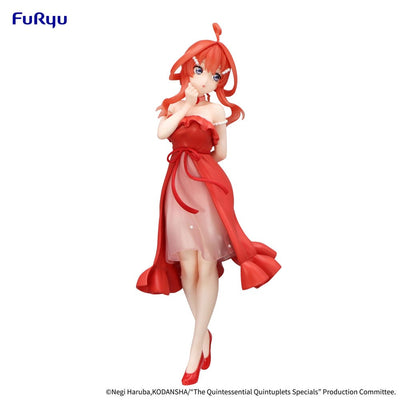 The Quintessential Quintuplets Specials Trio-Try-iT PVC Statue Itsuki Nakano Pastel Dress Ver. 22 cm - Damaged packaging