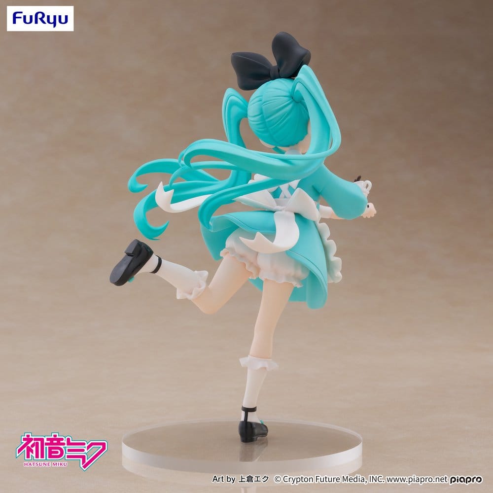 Hatsune Miku Desktop Fairy PVC Statue Hatsune Miku Wonderland Ver. 16 cm - Damaged packaging