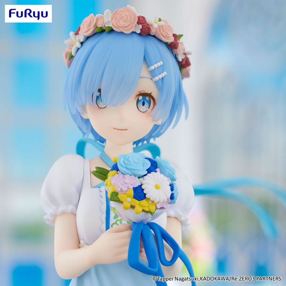 Re:Zero Starting Life in Another World Trio-Try-iT PVC Statue Rem Bridesmaid 21 cm - Damaged packaging