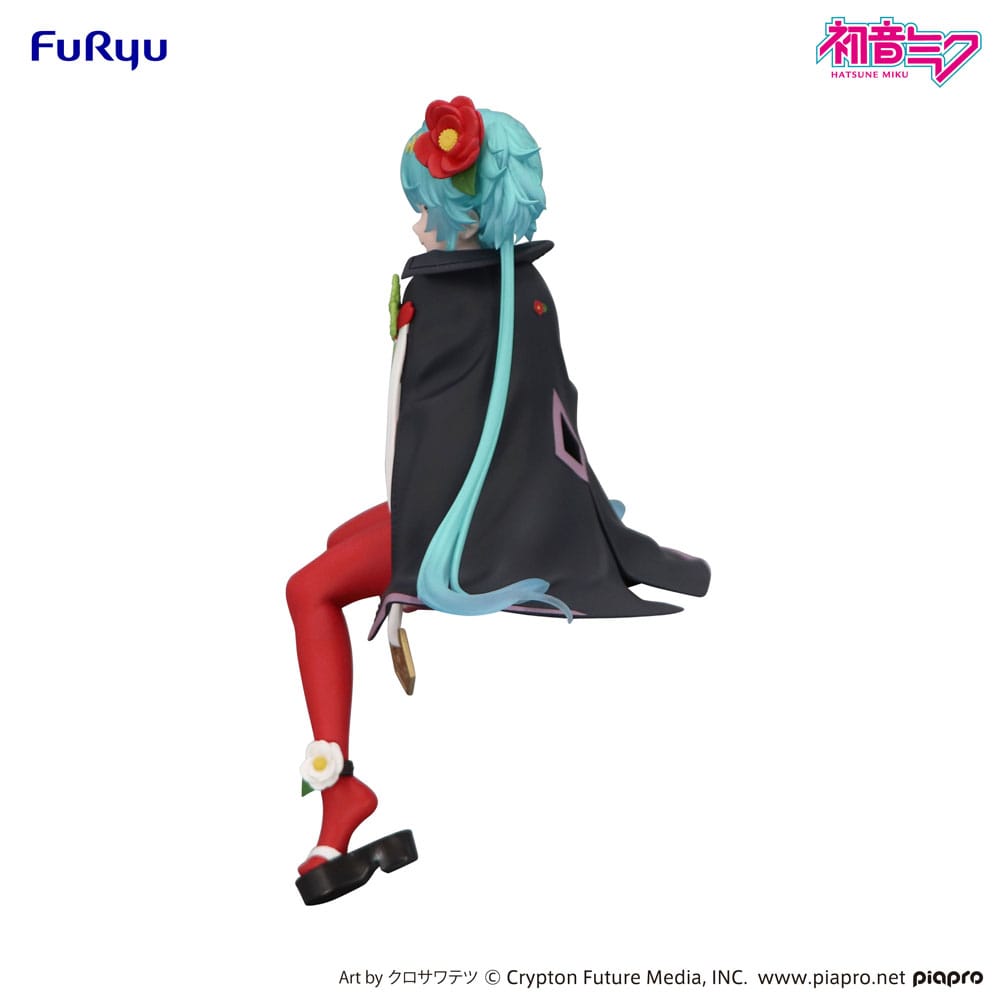 Hatsune Miku Noodle Stopper PVC Statue Flower Fairy Camellia 15 cm - Damaged packaging