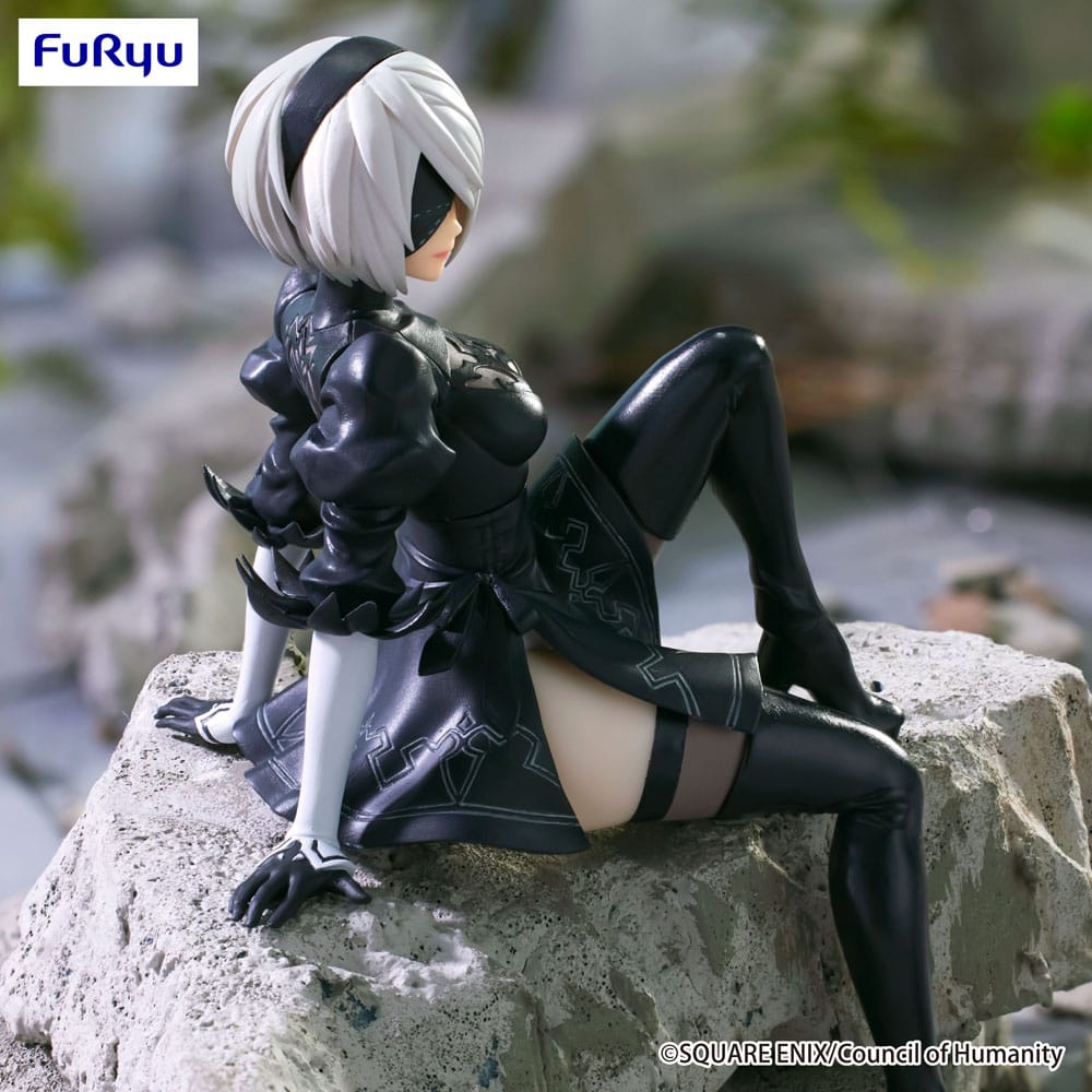 NieR:Automata Ver1.1a Noodle Stopper PVC Statue YoRHa No.2 Type B 13 cm - Damaged packaging