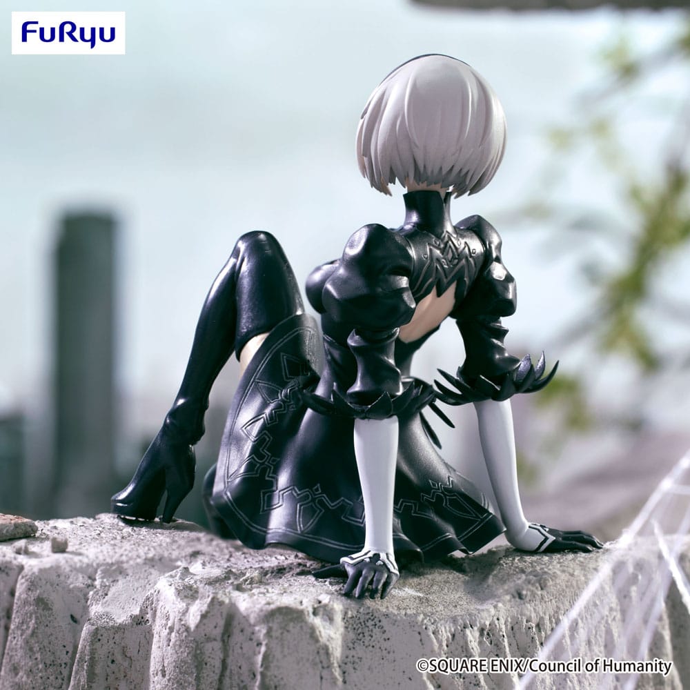 NieR:Automata Ver1.1a Noodle Stopper PVC Statue YoRHa No.2 Type B 13 cm - Damaged packaging