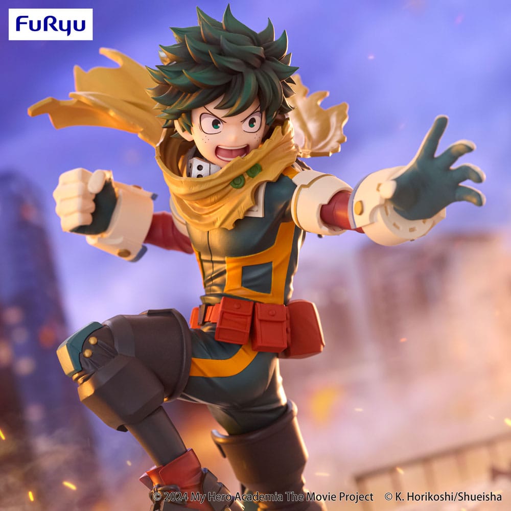My Hero Academia: You're Next Trio-Try-iT PVC Statue Izuku Midoriya 21 cm - Damaged packaging
