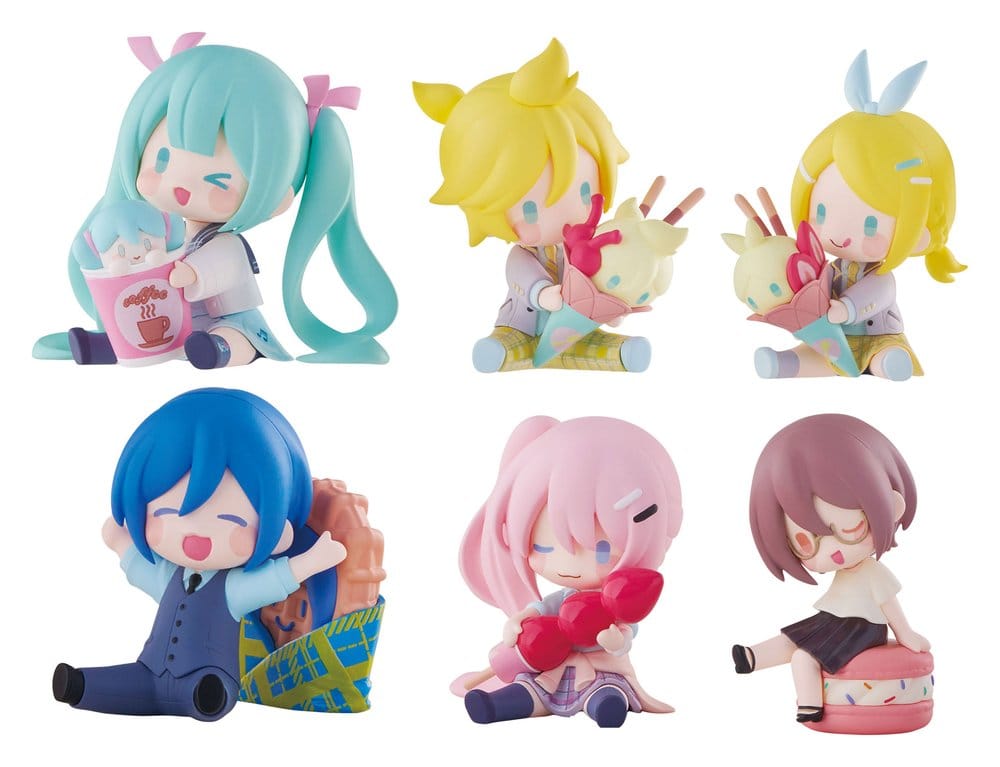 Hatsune Miku Sweet School Life Mini Figures 6-Pack heo exclusive 6 cm 