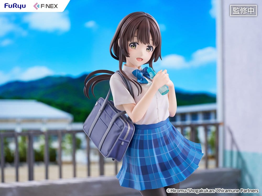 Chitose Is in the Ramune Bottle F:NEX PVC Figure 1/7 Yua Uchida 23 cm