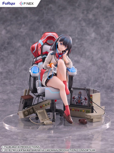 SSSS. Gridman Universe F:NEX PVC Statue Rikka Takarada Gaming Chair Ver. 19 cm