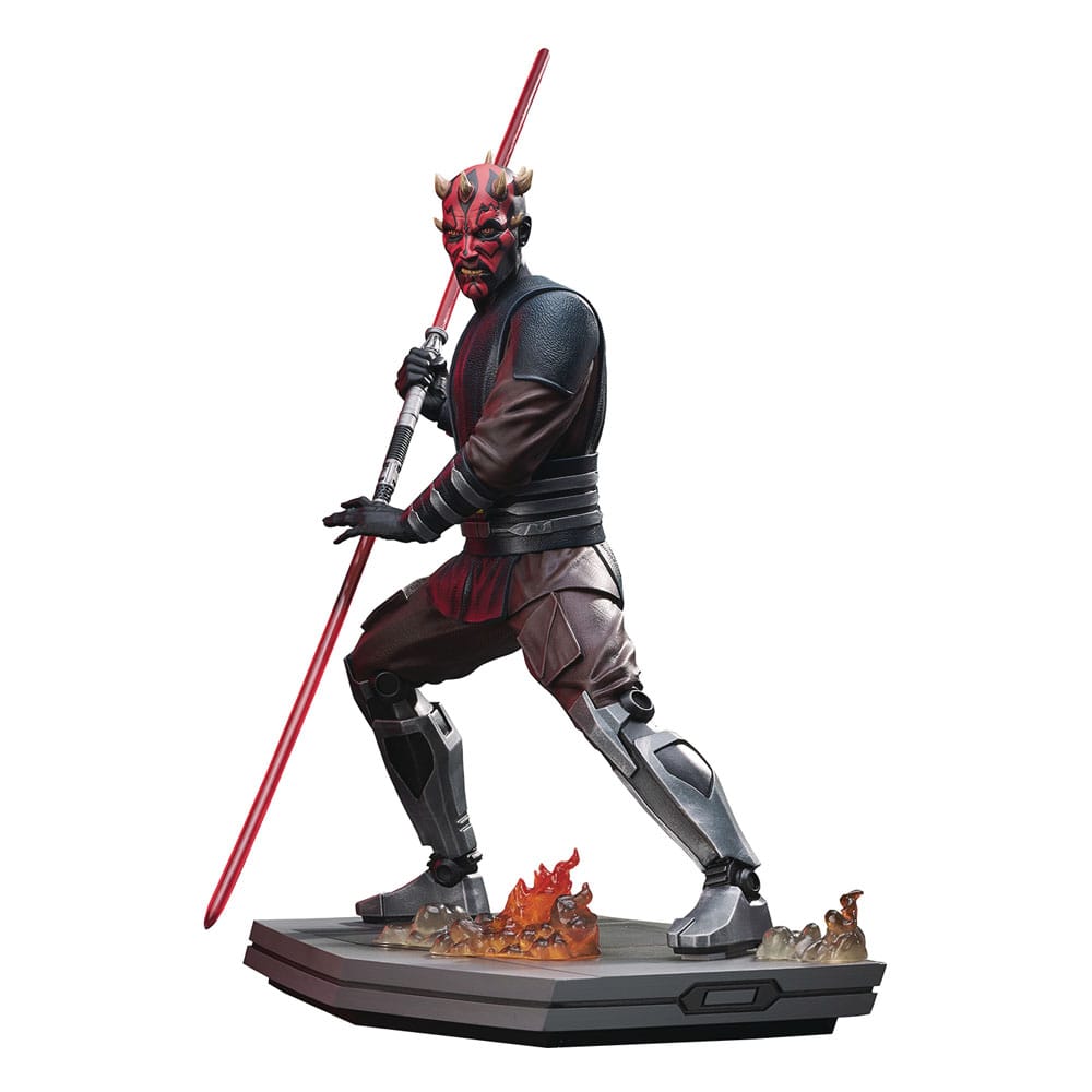 Star Wars: The Clone Wars Milestones Statue 1/6 Darth Maul Web Exclusive 30 cm - Damaged packaging