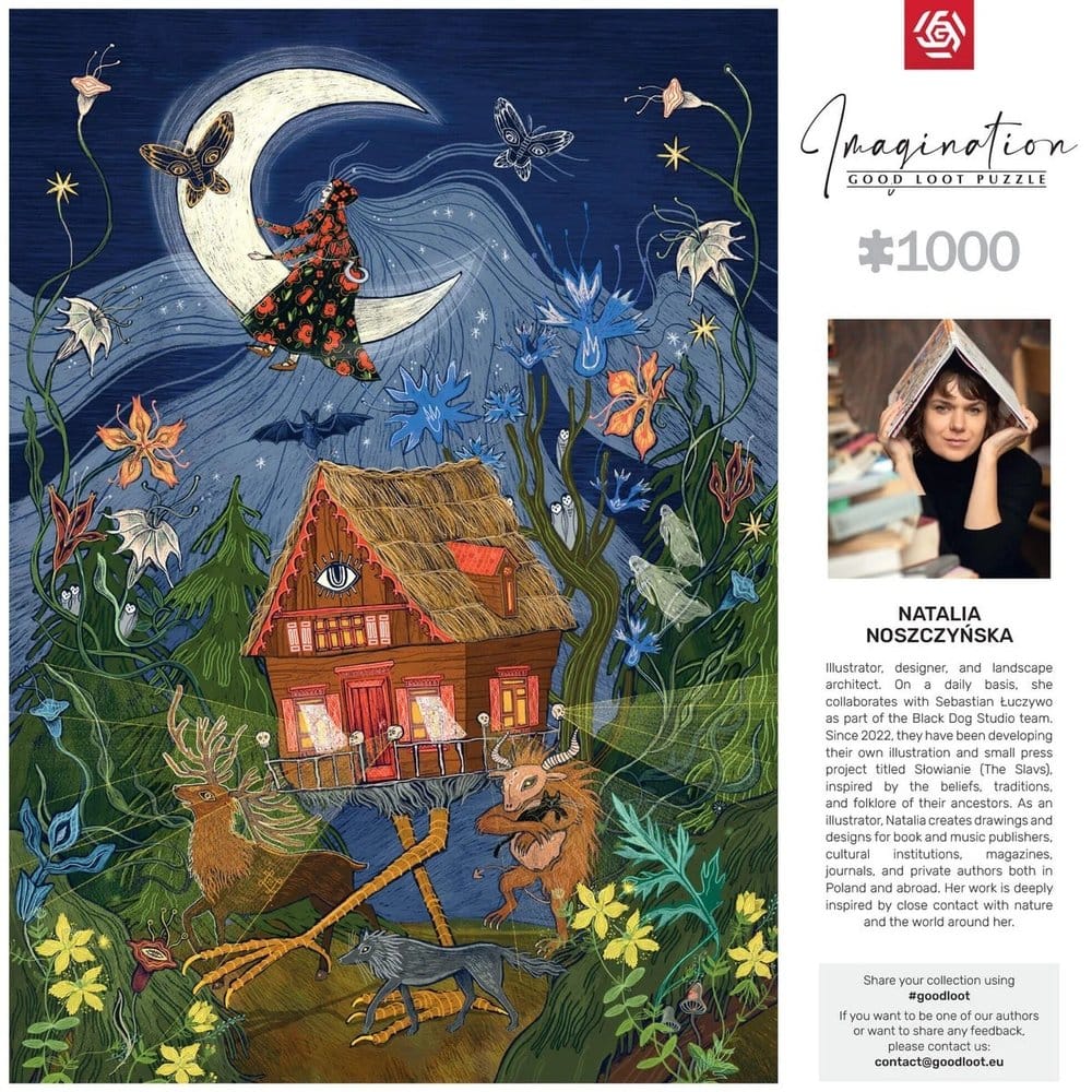 Imagination Series Puzzle Natalia Noszczynska Slowianski Swiat Nadchodzi (1000 pieces)