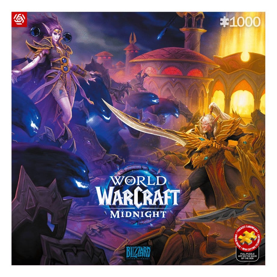 World of Warcraft Puzzle Midnight Against the Void (1000 pieces) - Damaged packaging