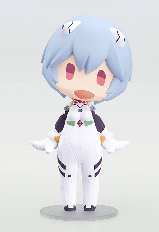 Rebuild of Evangelion HELLO! GOOD SMILE Action Figure Rei Ayanami 10 cm - Damaged packaging
