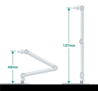 The Simple Stand Mini Nendoroid More for Mini Figures & Models 4-Pack
