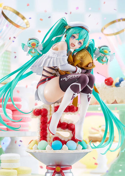 Hatsune Miku Characters PVC Statue 1/6 Racing Miku: 2023 - 15th Anniversary Ver. 26 cm - Damaged packaging