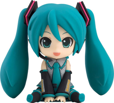 Character Vocal Series 01: Hatsune Miku Piapro Characters Rubber Mascot Nendroid Plus Mini Figure Hatsune Miku 8 cm