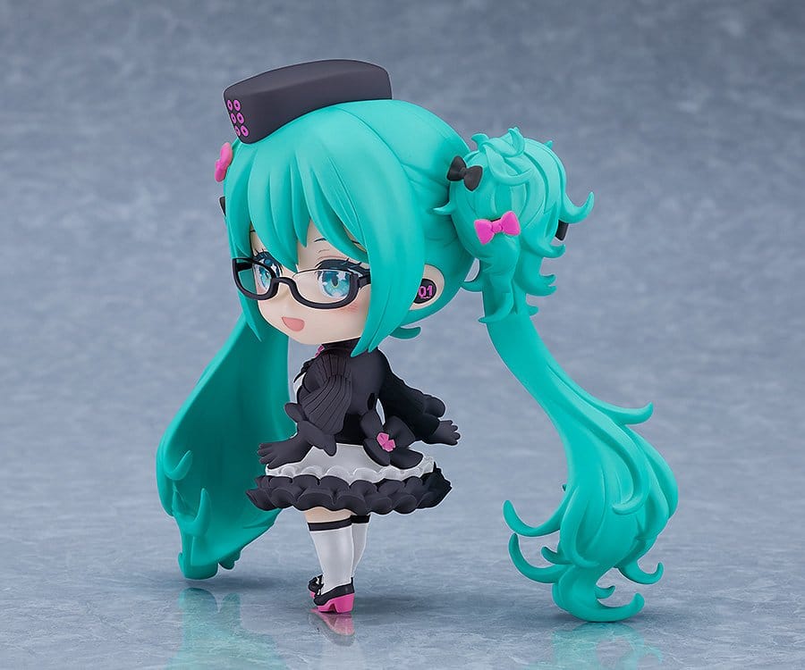 Character Vocal Series 01: Hatsune Miku Nendoroid Action Figure Hatsune Miku: Glasses x Café Ver. 10 cm