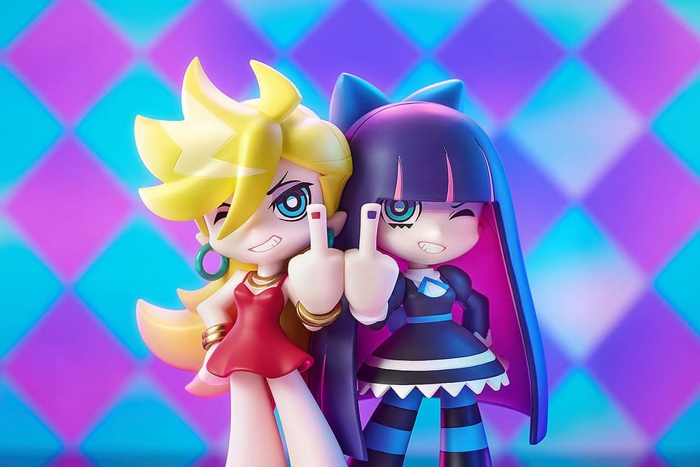 New Panty & Stocking with Garterbelt Mini Memory Mini Figure Panty & Stocking 10 cm