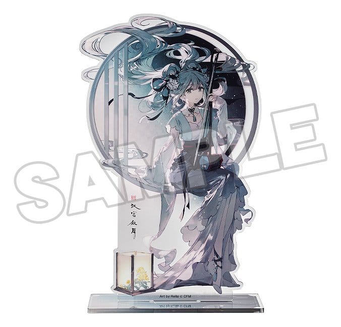 Character Vocal Series 01: Hatsune Miku Acrylic Stand Hatsune Miku Han Gong Qiu Yue Ver. 20 cm