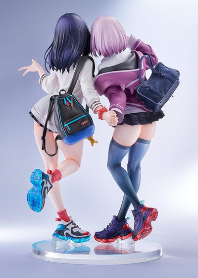 SSSS.GridmanPVC Statues 1/7 2-Pack Rikka Takarada & Akane Shinjo feat. toridamono 22 cm