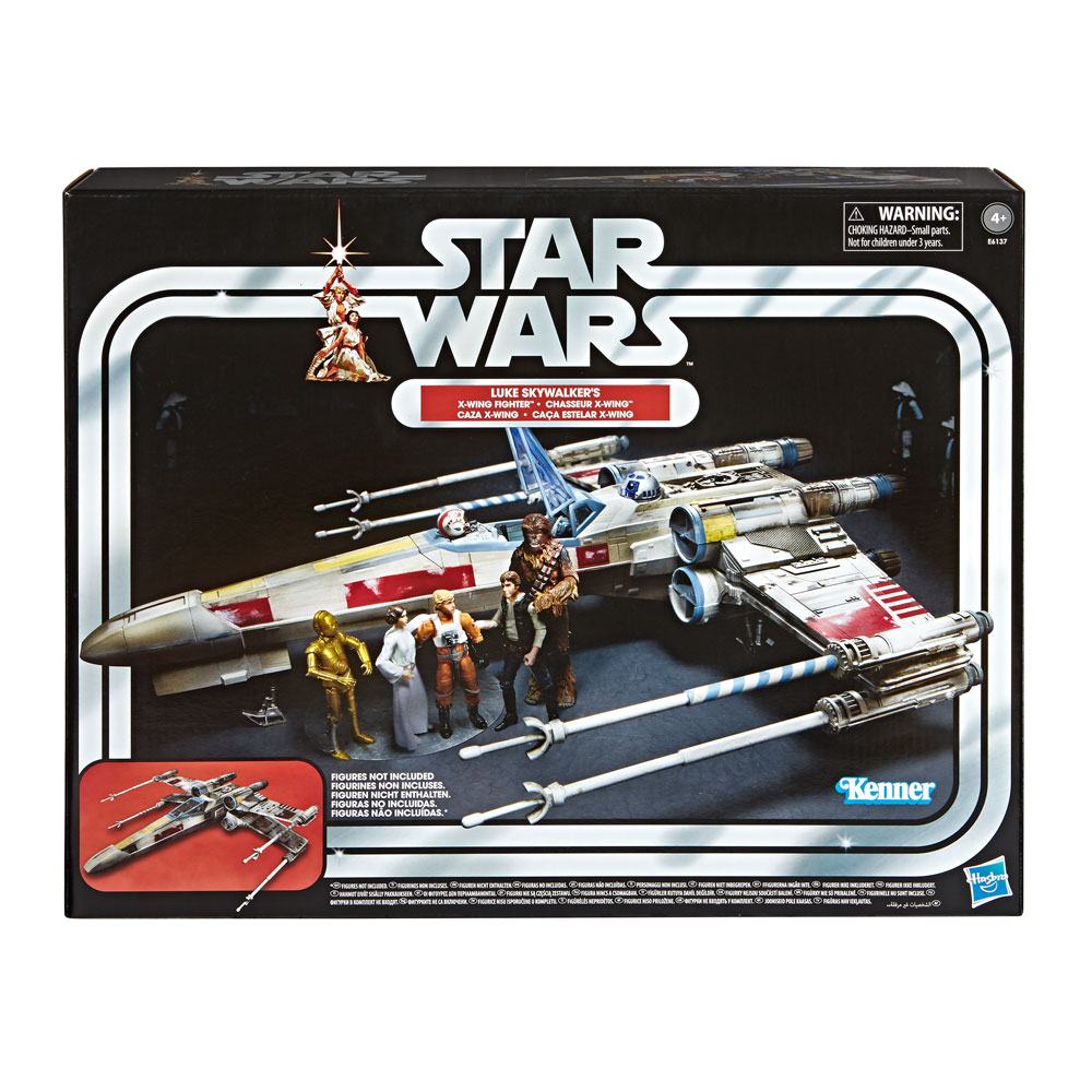 Star Wars Vintage Collection Vehicle Luke Skywalker Red 5 X-Wing Exclusive - Severely damaged packaging