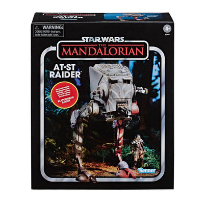 Star Wars The Mandalorian Vintage Collection Vehicle AT-ST Raider & Klatooinian - Damaged packaging