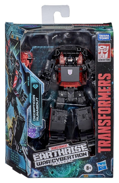 Transformers Generations War for Cybertron: Earthrise Deluxe Class Action Figure Decepticon Runabout WFC-E41 14 cm
