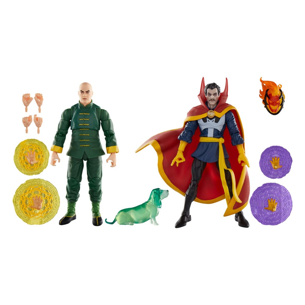 Doctor Strange Marvel Legends Action Figure 3-Pack Doctor Strange, Wong & Bats 15 cm