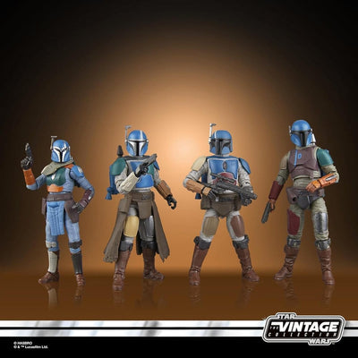 Star Wars The Mandalorian Vintage Collection Action Figure 4-Pack Mandalorian Shriek-Hawk 10 cm